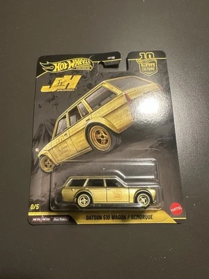 Vagón Hot Wheels Japan Historics Chase Datsun 510 2026 10 aniversario CC Foto 1 de 3