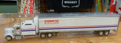 罕见 Tonkin Trucks N Stuff 1/87 Kenworth W900L 带远西转移 53' Dryvan 全新带盒 — 第 1/4 张图片