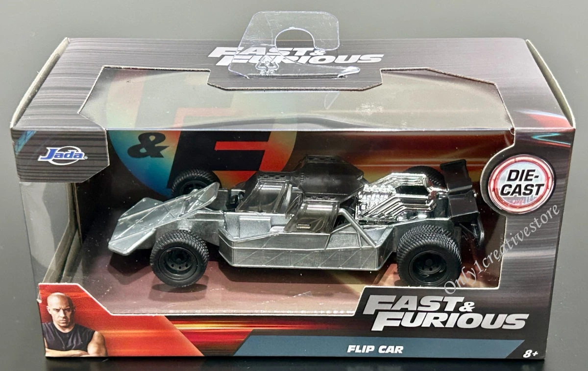 Jada Fast & Furious Han's Mazda RX-7 Die-Cast Car 1:24 Scale - Orange, Collectible Model