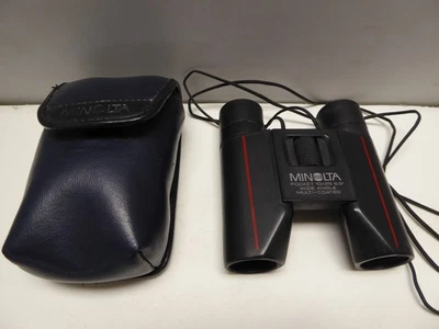 Vintage Minolta Pocket 10x25 Binoculars 6.5 Degrees Wide Multi-Coated - Image 1 of 4