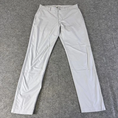 Pantalones de golf Robert Graham para hombre 30 grises de rendimiento ligeros de poliéster Foto 1 de 4