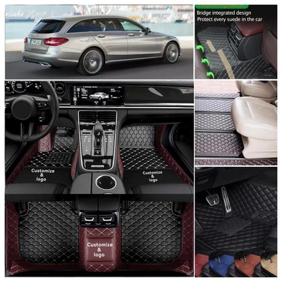 Alfombrillas impermeables aptas para Mercedes-Benz Clase C Wagon 1994-2025 Foto 1 de 4