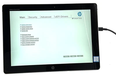 HP Elite x2 1012 G1  Intel Core M5-6Y54 1.10 GHZ  8 GB RAM No HDD No OS - Image 1 of 4