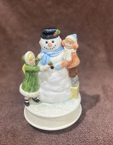 Pre Owned Vintage Ota Giri Christmas Musical Snowman Plays “Winter Wonderland” - Picture 1 of 5