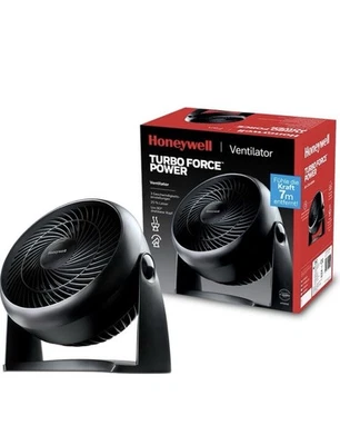 Honeywell  HT-900E Tischventilator Standventilator Schwarz - Bild 1 von 4