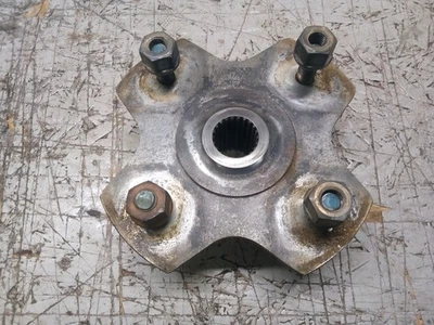 SUZUKI LTF 250 OZARK 02-14 OEM LEFT REAR AXLE WHEEL HUB & LUG NUTS 64110-05G00 - Image 1 of 4