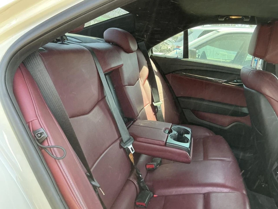 ATS 2014 Rear Seat 60/40 Split Bench Morella Red Leather Second Row 825037 Foto 1 de 4