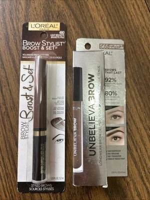 L'Oreal Paris Unbelieva-Brow Waterproof Brow Gel. Light Brunette [565]. 0.15 Oz& - Image 1 of 2