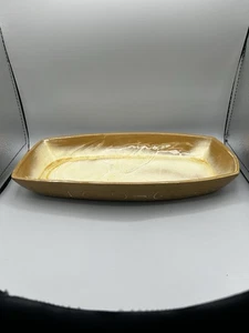 VTG Frankoma Fish Autumn Yellow 12’’ Long Casserole Bowl - Picture 1 of 6