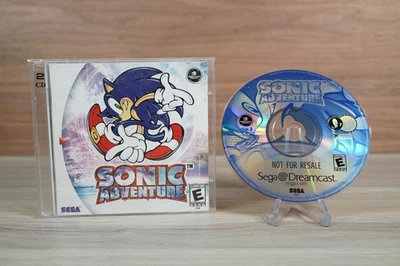 Sonic Adventure - Sonic Adventure 2 the trial not for resale - no back artwork - Image 1 of 4