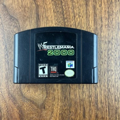 Carro auténtico WWF WrestleMania 2000 (Nintendo 64 N64, 1999) - probado y funcionando Foto 1 de 4