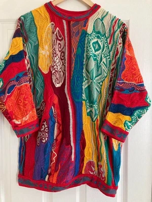 COOGI Pure Wool Knitted Sweater 3D Knit Multicolor  Size SS Used In Australia - Image 1 of 4