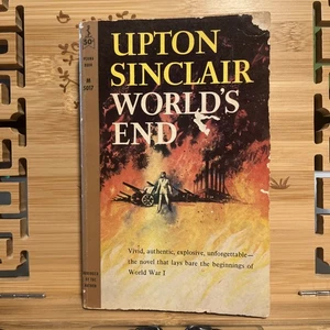 1960 UPTON SINCLAIR WORLD'S END 1ST PERMABOOK EDITION PAPERBACK WWI NOVEL - Picture 1 of 7