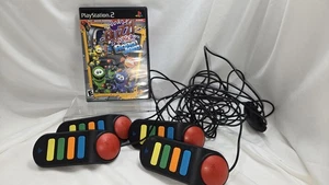 PS2 Buzz Junior Jungle Party Bundle With 4 Buzz Controllers - Picture 1 of 1