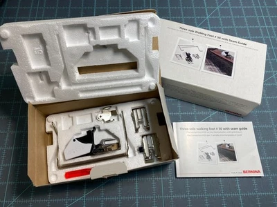 Bernina Three Sole Walking Foot, New Style Compatible with Dual Feed Machines - Image 1 of 4