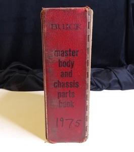 Vintage Buick Master Parts Book Catalog 1940-1974 All Models Chassis and Body - Picture 1 of 17