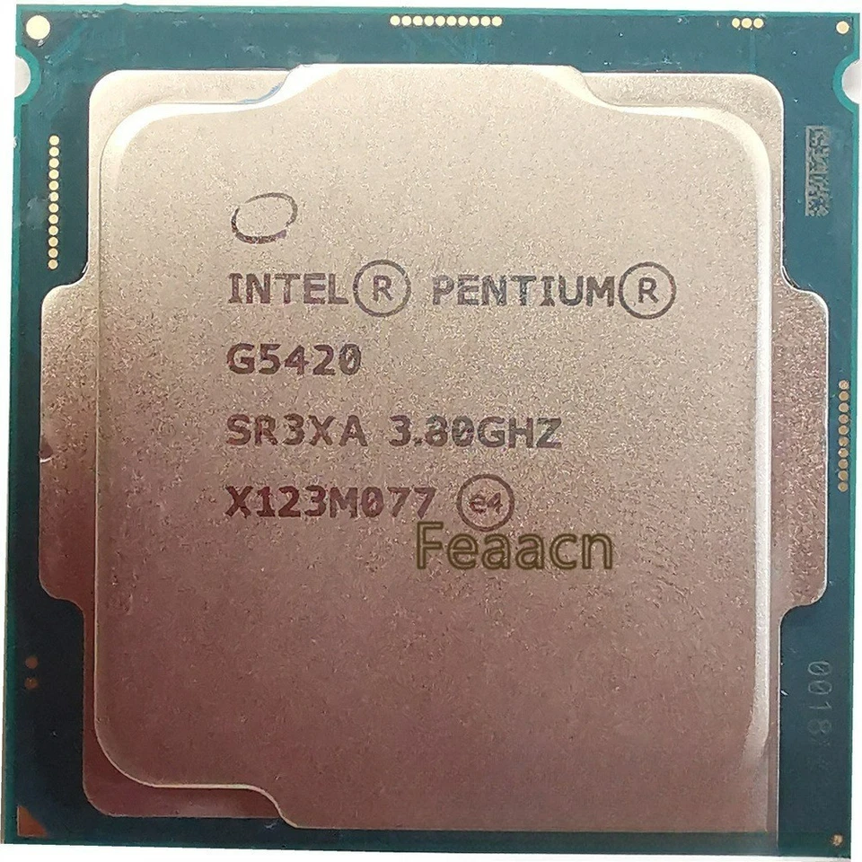 Intel Pentium G5420  SR3XA 3.8 GHz LGA 1151 Desktop CPU Processor - Image 1 of 1
