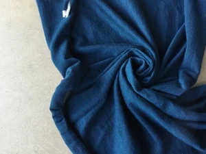 superfeine Kaschmir Wolle 110 x 80 cm Stoffrest Johnstons of Elgin - Bild 1 von 2