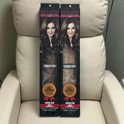 Human Hair 18" Halo Extensions by Revlon HUMAN HAIR- CLEARANCE 613 | 6/16/12 - Image 1 of 4