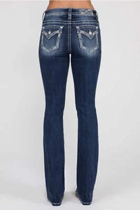 Miss Me Mid Rise Flap Pocket Jeans - Bild 1 von 10