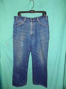 Bello! JEANS LEVI'S 517 VINTAGE ANNI 80, 02517-0217, USA, LINGUETTA ARANCIONE, REALE 34 x 28 - Foto 1 di 10