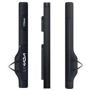 Bolsa de pesca portátil Lixada plegable caña de pescar carrete bolsa equipo caña de pescar S1L3 - Imagen 1 de 14