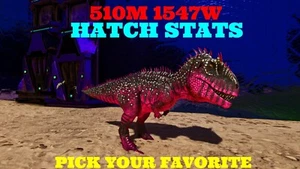 🔥ARK Survival Ascended PvE PC/XBOX/PS5 Carcharodontosaurus 510M 🔥 (Carcha) ASA - Bild 1 von 15