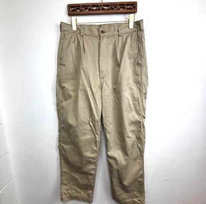 Productos de mezclilla vintage o lentos caquis beige plisados lisos para hombre hechos en Japón L - Imagen 1 de 8