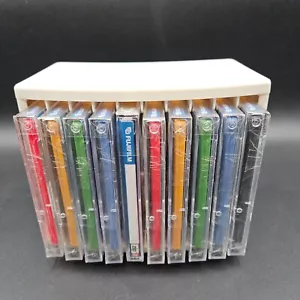 FujiFilm ZIP Disks 100MB 10 Pack NEW Sealed with Storage Case Color Coded - Picture 1 of 12