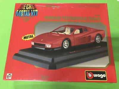 FERRARI TESTAROSSA (1984) cod.5504 Burago-Scale 1/24- PRECINTADA A ESTRENAR - Imagen 1 de 4