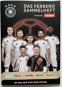 Ferrero Sammelalbum UEFA Euro 2024 Kicker, DFB Sticker Duplo, Sammelheft Kinder - Bild 1 von 1
