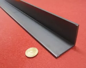 PVC 90 Degree Angle Grey, Type I, 2.00" Arms x 3/16" Wall x 60" Length - Picture 1 of 5