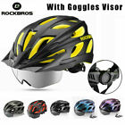 ROCKBROS Bicycle Helmet MTB Road Bike PC Riding Cycling Helmet w/ Goggle 57-62cm