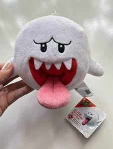 Peluche Super Mario Boo Ghost 2017 6" pollici Giappone Nintendo con etichette - Foto 1 di 11