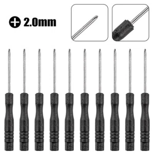 Professional 2mm Small Mini Screwdriver Repair Tool 10pcs Slotted/Cross Head - Picture 1 of 33