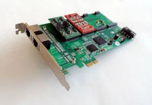 Atcom AXE800P-11 8 Port Analog PCI-E Sternchenkarte mit 2 FXS 2 FXO - Bild 1 von 2