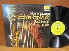 LP / DG 2535 228 Germany / Nicanor Zabaleta / Baroque Harp Music / Bach etc