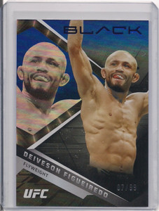 2022 Chronicles UFC #217 Deiveson Figueiredo Black Blue 7/99