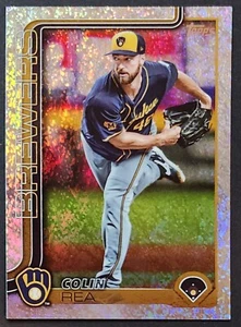 2025 Topps Serie 1 Colin Rea Holofoil Karte #75 - Milwaukee Brewers - Bild 1 von 2