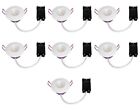 7 x Robus RTS07X0-01 Triumph Slim Fire Rated LED Downlights IP65 CCT 6.5W White