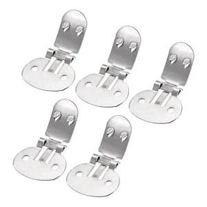 20 Stk Blanko Schuhclips 31mm x 19,5mm Eisen für DIY Handwerk Silber Farbton - Bild 1 von 6