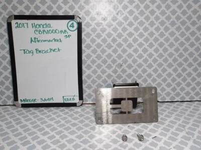 2017 Honda CBR1000RR SP Aftermarket Tag Bracket - Image 1 of 4