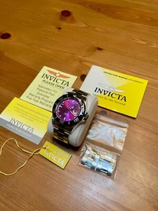 Invicta Pro Diver Automatic Wrist Watch, Model 10497, 43mm, Purple - Picture 1 of 13