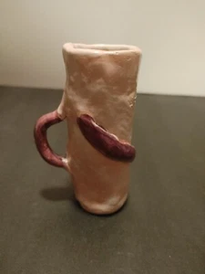 Kleine handgefertigte Keramik Figur - Bild 1 von 3
