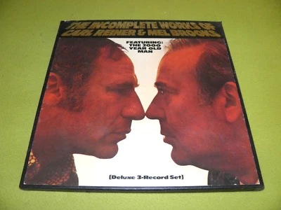 Carl Reiner & Mel Brooks - The Incomplete Works - 1973 WB USA 3xLP Box / Comedy - Image 1 of 3