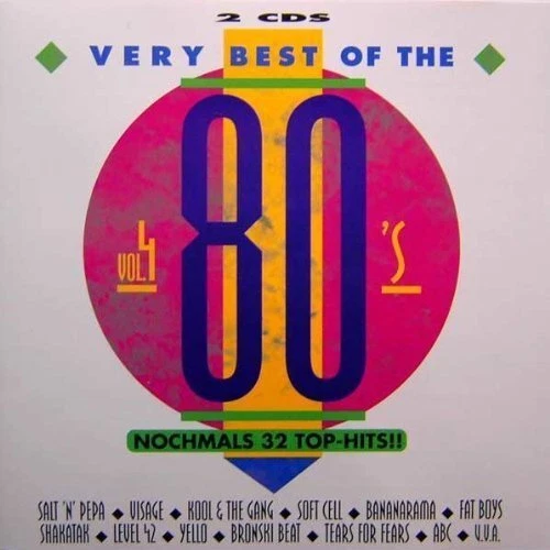 Very best of the 80's 4 - 2 CD - Soft Cell, Visage, Tears for Fears, Fat Boys... - Image 1 of 1