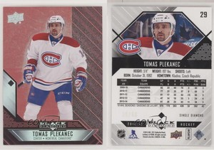 2014-15 Upper Deck Black Diamond Star Rubies /50 Tomas Plekanec #29