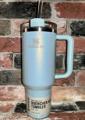 Stanley Blueberry Milk Shimmer 40 oz SS H2.0 Flowstate Quencher Tumbler NIB 💙 - Image 1 of 4