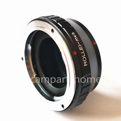 Rollei QBM lens to MFT Micro 4/3 M4/3 M43 Adapter GF3 GH4 G2 EPL5 GX1 EP3 OM-D - Image 1 of 3