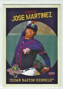 2019 Cedar Rapids Kernels (Class A-Minnesota Twins) Jose Martinez